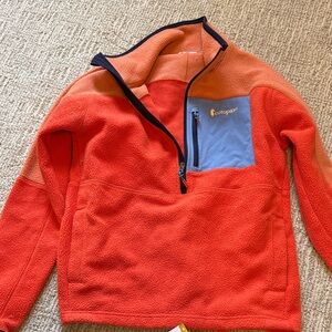 Cotopaxi Orange fleece size S